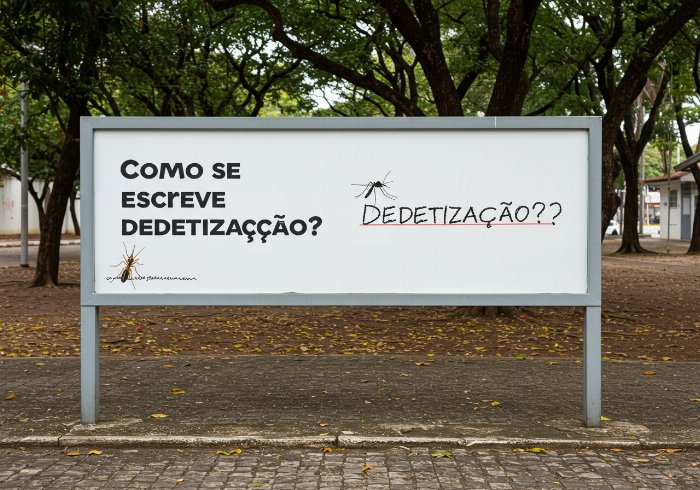 como se escreve dedetização